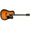 Memphis FG02941CSB Cutaway Guitarra Acústica Sunburst