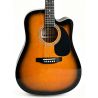 Memphis FG02941CSB Cutaway Guitarra Acústica Sunburst