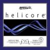 DAddario H314 Helicore Cuerda Violín 4ª de 4 4 Medium G - Sol