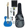 Memphis YSKG03BL Telecaster Azul Pack Guitarra Eléctrica