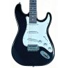 Memphis YSKG01BK Stratocaster Negra Guitarra Eléctrica
