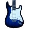 Memphis YSKG01BL Stratocaster Azul Guitarra Eléctrica