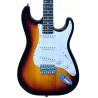 Memphis YSKG013TS Stratocaster 3 Tone Sunburst Guitarra Eléctrica