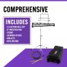 On-Stage BSK2500 - Kit de campana de octava de 2.5 con soporte