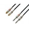 Compra ADAM HALL CABLE 2 RCA 2 JACK 6.3 6M al mejor precio