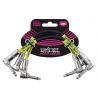 Compra ERNIEBALL CABLE INTERLINK JACK-JACK AA Negro - 15,24m (PACK de 3) al mejor precio