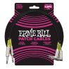 Compra ERNIEBALL CABLE INTERLINK PVC JACK-JACK SA Negro - 0,30m (PACK de 3) al mejor precio