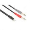 Comprar Vonyx Cable 3.5mm Stereo - 2x 6.3mm Mono 3m al mejor