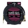 Compra ERNIEBALL INSTRUMENTO TRENZADO JACK-JACK SA 25,4 cm - Negro (Conectores Dorados) al mejor precio