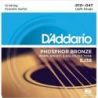 Compra Daddario EJ38 - PHOSPHOR BRONZE LIGHT 12 STRING [10-47] al mejor precio