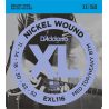Compra juego cuerdas guit elec d'addario exl-116(011-052) al mejor precio