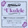 Compra daddario ej87c titanium ukulele concert al mejor precio
