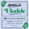 Compra daddario ej87s titanium ukulele soprano al mejor precio