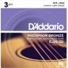 Compra daddario ej26-3d (pack 3 juegos) al mejor precio