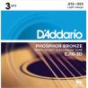 Compra daddario ej16-3d (pack 3 juegos) al mejor precio