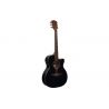 Compra Lag T118-ACE-BLK Auditorium Cutaway Black al mejor precio