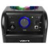 Vonyx SBS50B BT Bafle Karaoke negro con bola LED