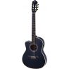 Compra Ortega RCE138-T4BK-L guitarra electroacustica nylon negra zurdos al mejor precio