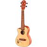 Compra Ortega RU5CE-L Ukelele electrificado Concierto para zurdos al mejor precio