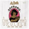 La Bella 11 Juego Ukelele Soprano
