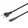 WIR050 CABLE DE RED EUROPA A TIPO 8, IEC60320 C8, 1.8M