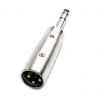ADAPTADOR XLR M A JACK 6.3 M STEREO