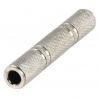 ADAPTADOR JACK 6.3 H A JACK 6.3 H METALICO