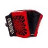 Comprar Hohner EL REY DEL VALLENATO GCF Rojo con descuento