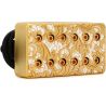 DiMarzio UtoPIA Bridge F-spaced Satin Gold/White