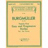 BURGMÜLLER 25 Estudios fáciles y progresivos