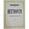 BEETHOVEN: VARIACIONES COMPLETAS PARA PIANO