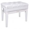 Roland RPB-500PW Banqueta de piano blanco pulido