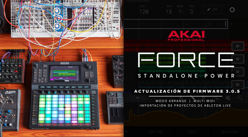 Actualiza tu Akai Force