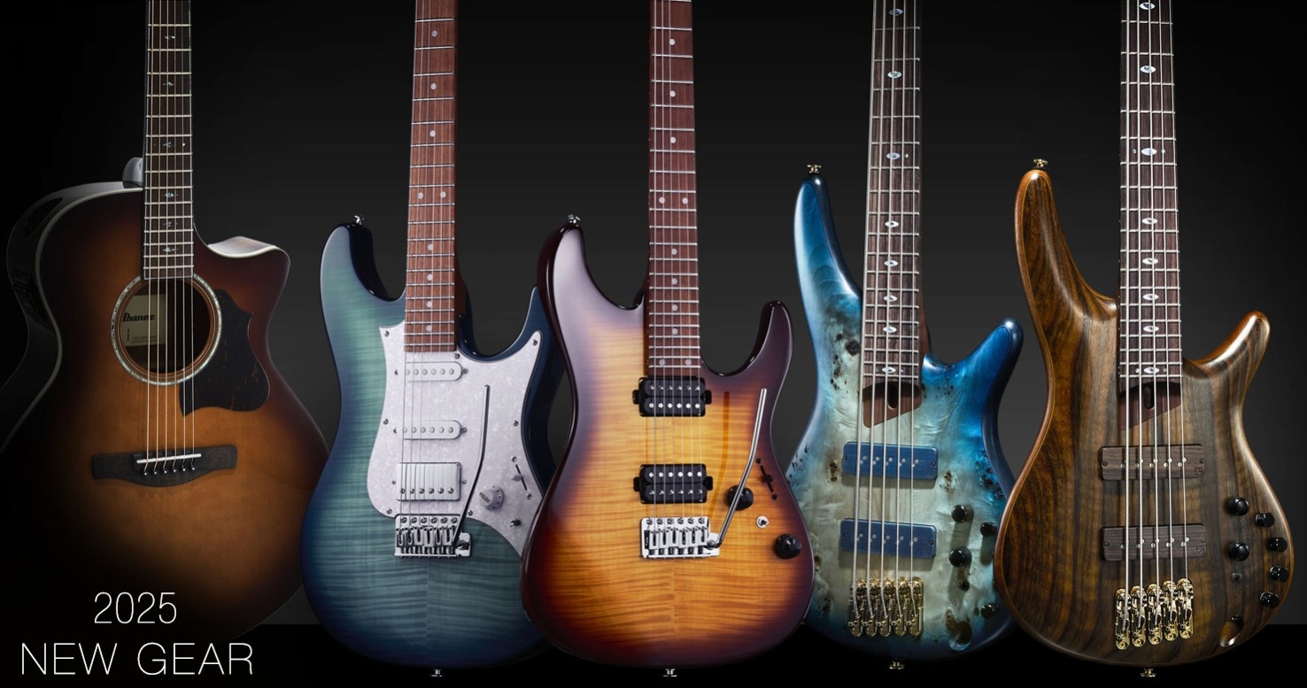 Novedades Guitarras y Bajos Ibanez 2025