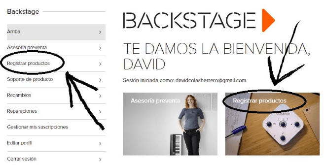 paso registro piano digital roland - 10 años de garantia