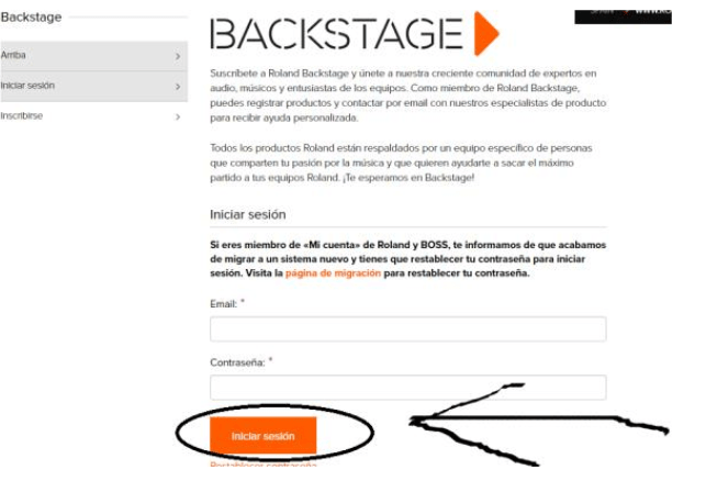 paso registro compra piano digital roland - 10 años de garantia